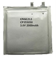 CP355050 - 3,0V 2000mAh