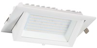 Faretto incasso rettangolare LED SAMSUNG 60W 4000K DRIVER LIFUD