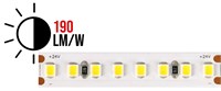 Strip led 2835 IP65-TR 19,2W/mt 190LM/W 24V 3000K ALTA LUMINOSIT+Ç