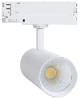 Faretto binario trifase BIANCO 30W 5000K NO FLICKER UGR19 CRI90