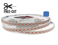 Strip led 14W/mt IP20 BLU 24V TAGLIO LIBERO OGNI 8MM 1CUT