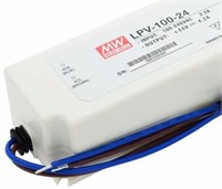 AC/DC LED Driver MEAN WELL LPV-100-48 IP67 Output 100W 48Vdc 2,1A - 90-264Vac - ( Conf. 20pz ) - GAR