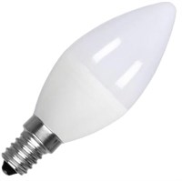 LampadINA led E14 C37 5W A CANDELA 3000K NO FLICKER