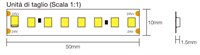 Strip Led 2835 Ip20 19,2W/Mt 2700K 24V Sdcm