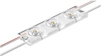 MODULO 3 LED 1,08W 12V 170LM/W 6500K 170° per profondità 2,5cm aurora