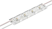 MODULO 4 LED 1,44W 24V 170LM/W 6500K 170° per profondità 2,5cm aurora