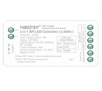 CONTROLLER PER STRIP DIGITALI 3 IN 1 (MONOCOLORE-RGB-RGBW) RF 5/24V 10A PUSH