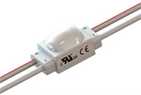 MODULO MINI 1 LED 0,36W 12V 6500K IP66 160°x130° 100PZ A CATENA