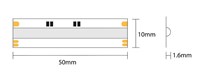 Strip led SOB (CSP) CCT VARIABILE 30W/mt 24V IP20