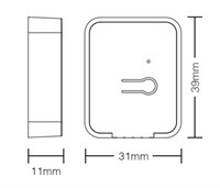 TRASMETTITORE DI SEGNALE PULSANTE A BATERIA 3 ZONE PUSH milight