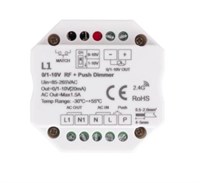 dimmer 1-10V RF E PUSH compatibile con telecomando AV6810xsaa