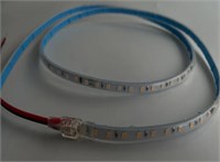 STRIP LED SMD2835 220V SLIM 10W/MT 3000K IP44 TAGLIO 10CM 6,5MM