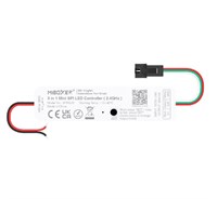 CONTROLLER MINI PER STRIP DIGITALI 3 IN 1 (MONOCOLORE-RGB-RGBW) RF 5/24V 6A PUSH