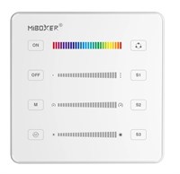 DIMMER TOUCH DA PARETE DIGITALE SPI  RGBW 3 ZONE - milight