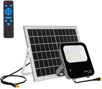 Proiettore solare con batteria 60W IP65 4500K 90° con telecomando