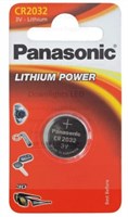 BATTERIA LITIO CR-2032 PANASONIC 3V