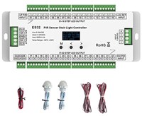 Controller con sensore PIR per illuminazione scale 5-24VDC