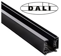 Binario trifase DALI rinforzato 2mt NERO 220V