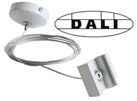 KIT DI SOSPENSIONE BIANCO PER BINARIO DALI trifase 220V