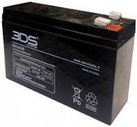 BATTERIA AL PIOMBO AGM 12V 6,5Ah TERMINALE +T2/-T1