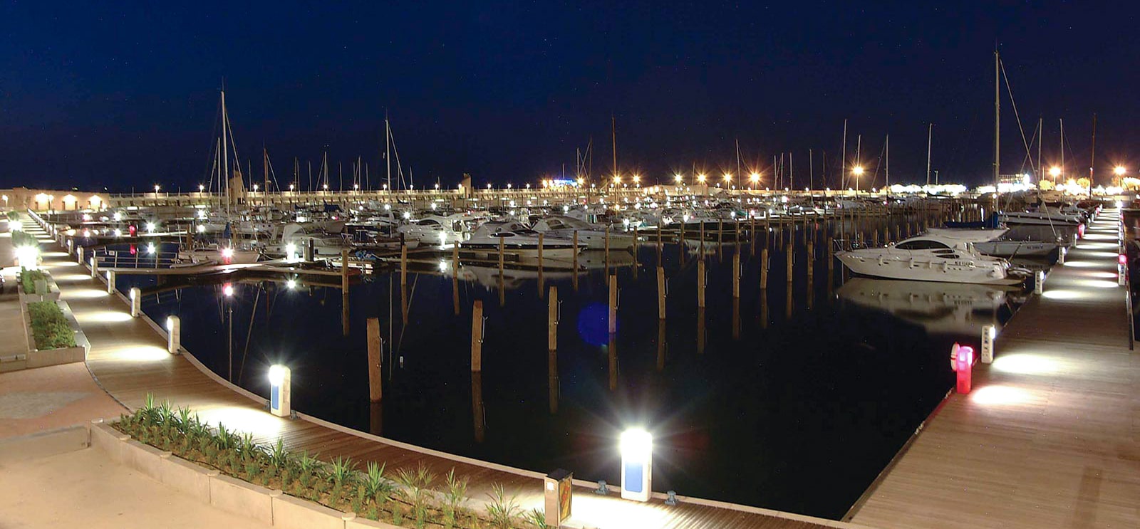 Luci Led Darsena Rimini 10